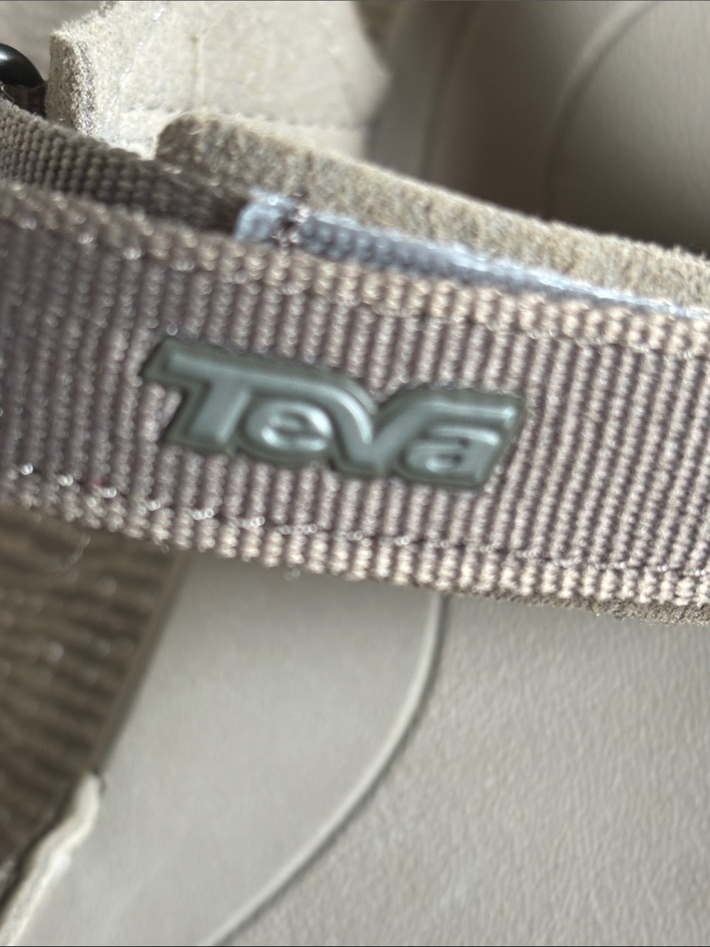 Teva Verra Sport Taupe Adjustable Strap Sandals Size 6 - Picture 2 of 8